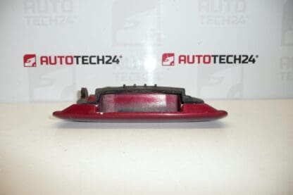 Left rear door handle Citroën Xsara red met. 9101N4