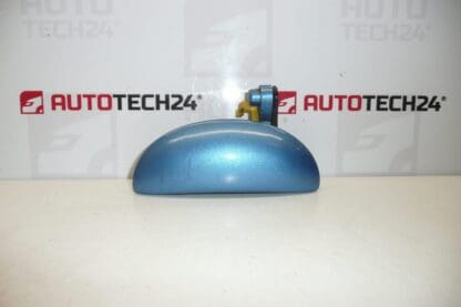 Handle left front Citroën C1 Peugeot 107 blue met. 9101AK