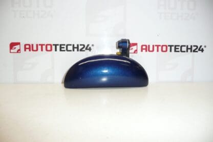 Left front door handle Citroën C1 Peugeot 107 blue met. 9101AK