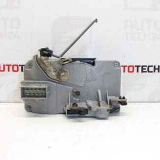 Left front door lock Peugeot 206 until 2002 square connector 9135H3