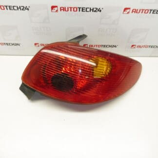 Right rear light Peugeot 206 3/5 door 6351S0