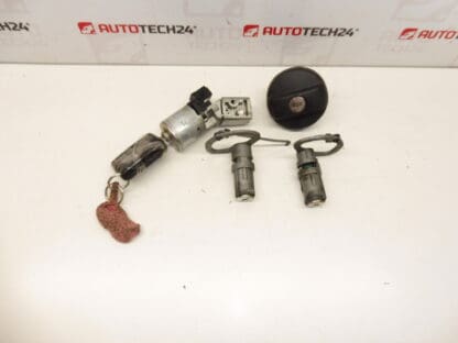 Citroën C8 Peugeot 807 lock set + 1 key 4162TA 4162KJ