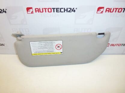 Sun visor Citroën Peugeot right 8143KL 1611905180