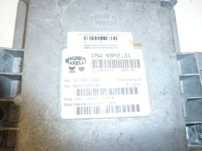 Control unit IAW 48P2.31 9642606280 9643790280