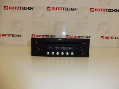 Car radio with CD MP3 Citroën Peugeot 96646223XT