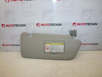 Sun visor Peugeot 308 right 8143VS 8163CS 8163LA