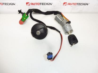 Switch box, tank cap, 1 key Peugeot 307 4162AS 4162X4