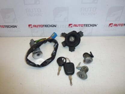 Peugeot 206 lock set 2 keys 4162NR 4162EZ