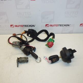 Lock kit, 2 keys Peugeot 307 4162AS