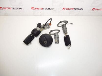 Citroën C8 Peugeot 807 lock set + 2 keys 4162KQ 4162KF