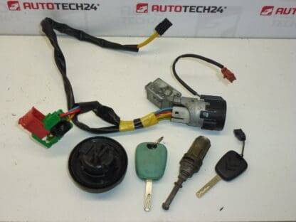 Lock set Citroën C2 C3 4162AG 4162AH 2 keys