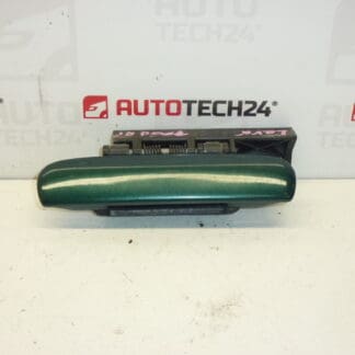 Left front door handle Citroën Xsara green metallic 9101N2