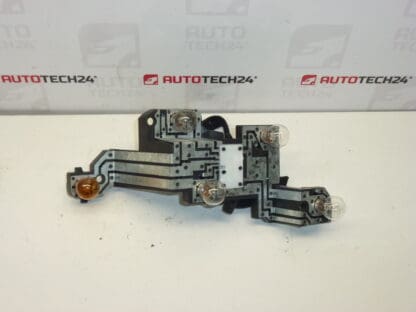 Socket with wiring left rear lamp Peugeot 407 sedan 6350GE