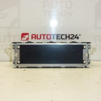 Peugeot 407 computer radio display 9665118480 659349