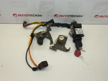 Lock set, ignition box + 2 keys PEUGEOT 406 4162Y5 4162R7