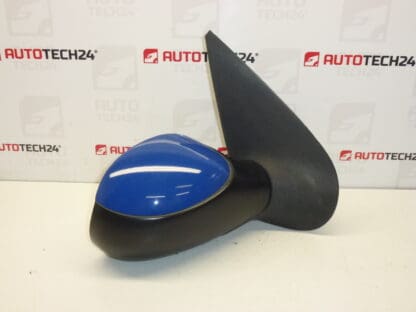 Right mirror blue Peugeot 206 96480971XT 8149KC