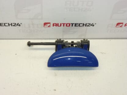 Door handle right front blue EGJ Peugeot 206 9101N7