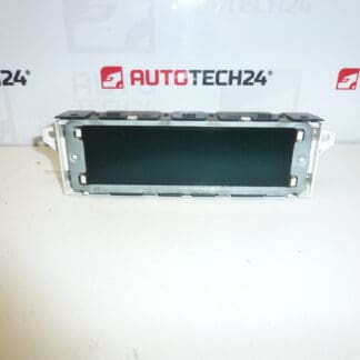 Peugeot 407 computer radio display 9666631380 659349