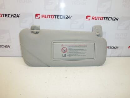 Sun visor Peugeot 407 right 8143NY