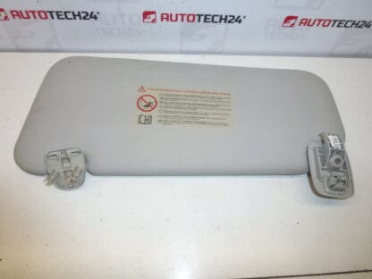 Sun visor Peugeot 407 right 8143NY