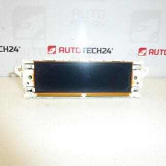 Peugeot 307 computer radio display 9657882980