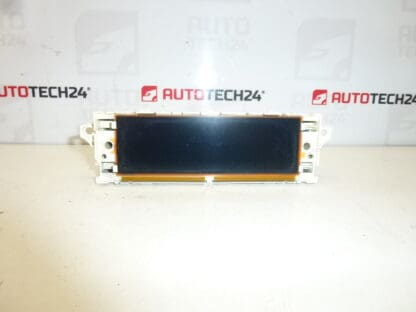 Peugeot 307 computer radio display 9657882980