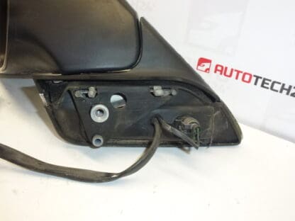 Rearview mirror left electrically folding gray EZRC Citroën C8 8153FS