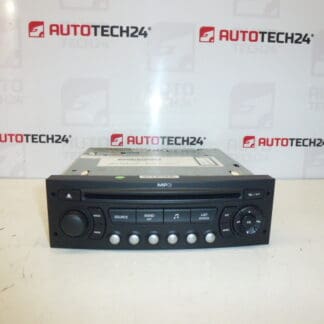 Car radio with CD MP3 Citroën Peugeot 9663080277 657903