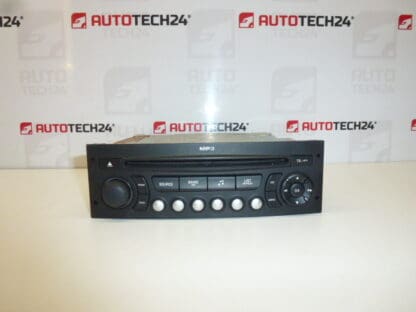 Car radio with CD MP3 Citroën Peugeot 96627394XT 6564ZG