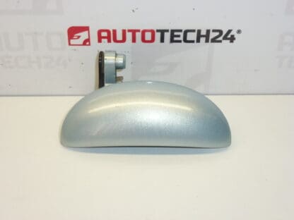 Right front door handle Citroën C1 Peugeot 107 silver blue 9101AH