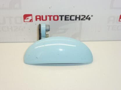 Right front door handle Citroën C1 Peugeot 107 blue 9101AH