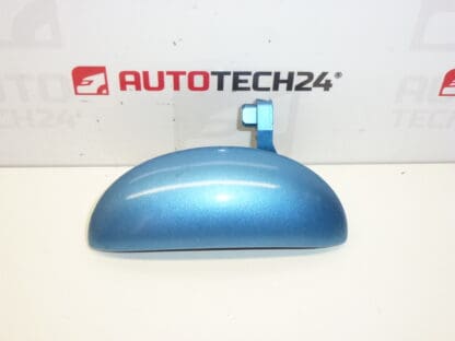 Left rear door handle Citroën C1 Peugeot 107 blue metallic 9101AQ