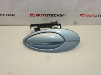 Left rear door handle Citroën C5 I and II 9631831077 9101S7 blue