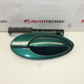 Right front door handle Citroën C5 I and II 9634765977 9634765777 green