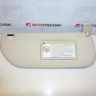 Sun visor Citroën C4 right passenger 8143JF