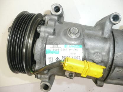 Air conditioning compressor Sanden SD6V12 1449F 9655191580