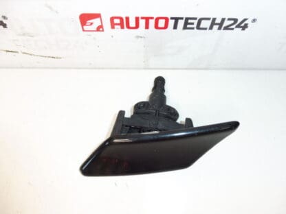 Peugeot 307 left headlight washer nozzle and cap 6438H2 6438H1