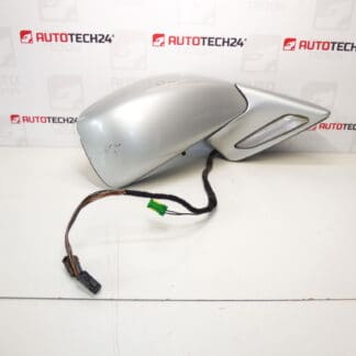 Rear view mirror right electrically folding gray EZRC Citroën C8 14888830ZR 8153FW