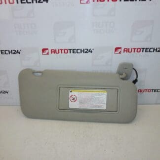 Sun visor Peugeot 407 right 8143NZ