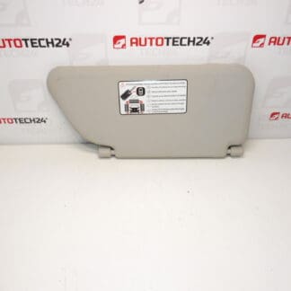 Peugeot 1007 driver's sun visor 8143JN