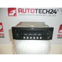 Car radio with CD MP3 Citroën Peugeot 96643698XT00