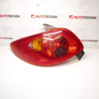 Left rear light Peugeot 206 3/5 doors from 7/2003 6350S0