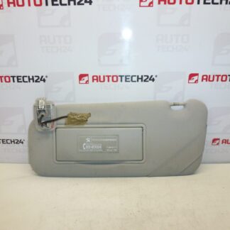 Sun visor Peugeot 407 left 8143NZ