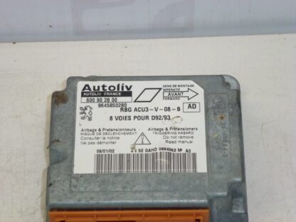 Peugeot 406 airbag unit 9645850280 600902800