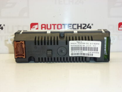 Peugeot 207 computer radio display 9664791280 659399